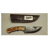 MHS CUTLERY HANDMADE KNIFE WITH SHEATH