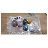 BAG OF COOL POLISHED GEMS/ ROCKS