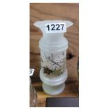 VICTORIAN OPALINE BRISTOL VASE