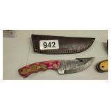 MHS CUTLERY HANDMADE KNIFE WITH SHEATH