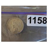 1922 SILVER PEACE DOLLAR