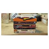 STACK OF DVDs