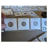 4 BUFFALO NICKELS