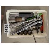 BIN OF HAND TOOLS