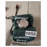 2 EMERGENCY BIVVY AND COLLAPSIBLE CUP