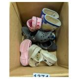 BOX OF KIDS SHOES