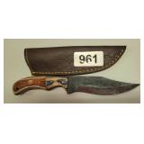 MHS CUTLERY HANDMADE KNIFE WITH SHEATH