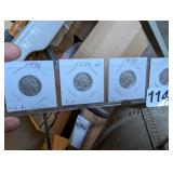 4 BUFFALO NICKELS