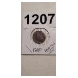1880 INDIAN HEAD PENNY