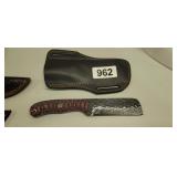 MHS CUTLERY HANDMADE KNIFE WITH SHEATH