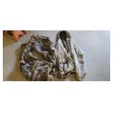CAMO DUFFLE AND REALTREE JACKET *LOOKS LARGE