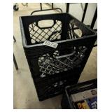 2 MILK CRATES