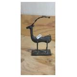 METAL ANTELOPE DECOR