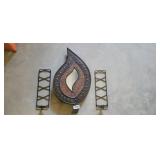 WALL DECOR AND CANDLE HOLDERS