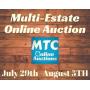 MTC Aug. 5th Online Multi-Estate Auction