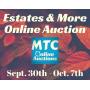 MTC Oct. 7th Estates & More Auction