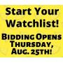 MTC Sept. 1st Online Auction