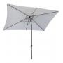 Blissun 10' Rectangular Patio Umbrella Grey