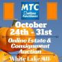 MTC Oct. 24th - 31st Estate & Consignment ENDS HALLOWEEN