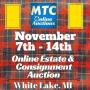 MTC November 7th - 14th Estate & Consignment