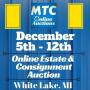 MTC Dec. 5th - 12th Estate & Consignment