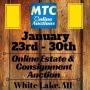 MTC Jan. 23rd - 30th Estate & Consignment