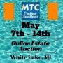 MTC May 7th - 14th Online Estate Auction