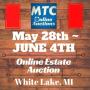 MTC May 28th - JUNE 4TH Online Estate Auction