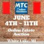 MTC June 4th - 11th Online Estate Auction