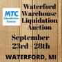 Waterford Warehouse Liquidation Sept. 23rd - 28th