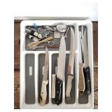 Knife lot with metal corks