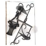 Wrought iron wall decor