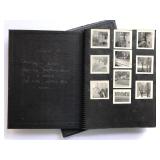 Antique photo scrapbook