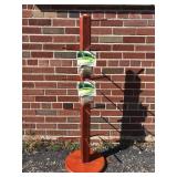 Spinning display rack