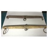 Pair of primitive farm harnesses