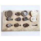 Vintage costume ring collection