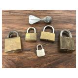 Vintage pad lock lot #2