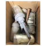 Old industrial outdoor lights