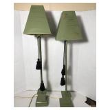 Pair of vintage style lamps