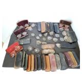 Huge lot of vintage eye glasses and cases