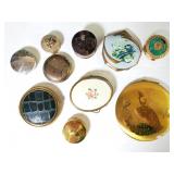 Vintage makeup compacts lot 1