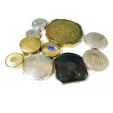 Vintage makeup compacts lot 4