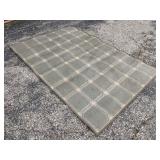 Brown & Turquoise area rug