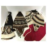 Vintage wool and knit hat collection
