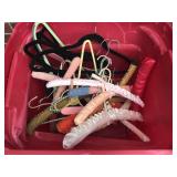 Vintage clothing hangers