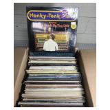 Mixed box lot of records