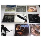 Classic rock lot of 9