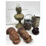 Vintage ceramic and metal lot