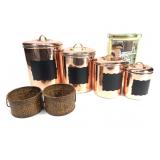Copper canister lot