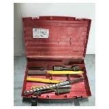 Hilti case w/ large bits